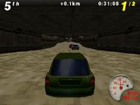 une photo d'Ã©cran de C3 Racing sur Sony Playstation